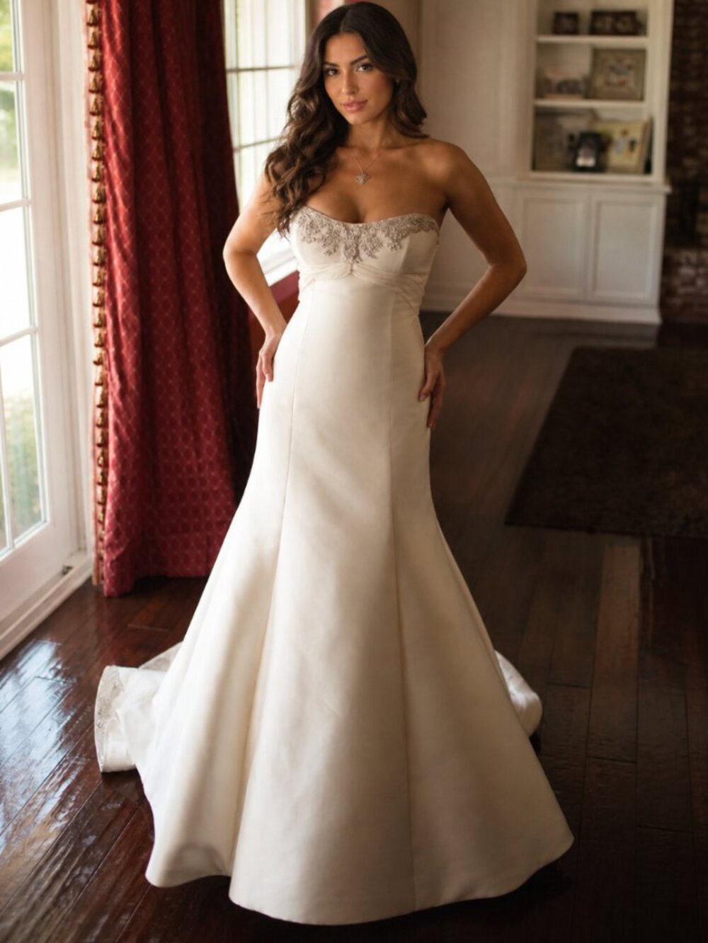 RIVINI Gown + Veil by Erin Cole - Picture 2 of 10